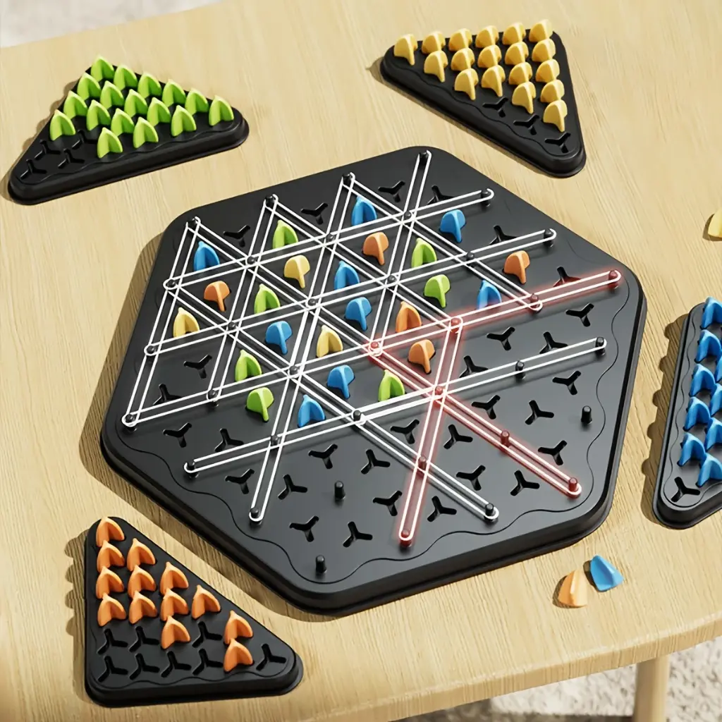 Triggle: Strategická hra s gumičkami
