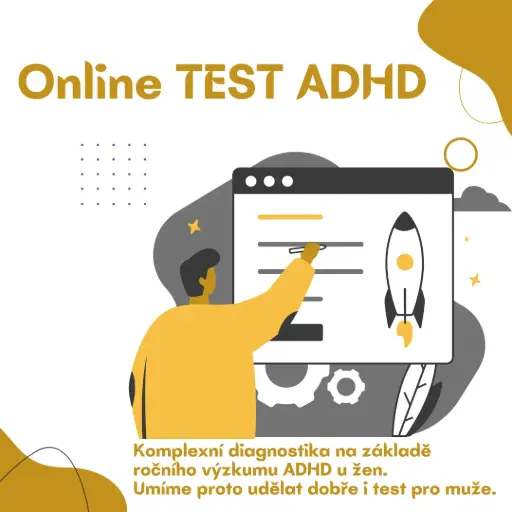 ADHD TEST pro MUŽE (online diagnostika)